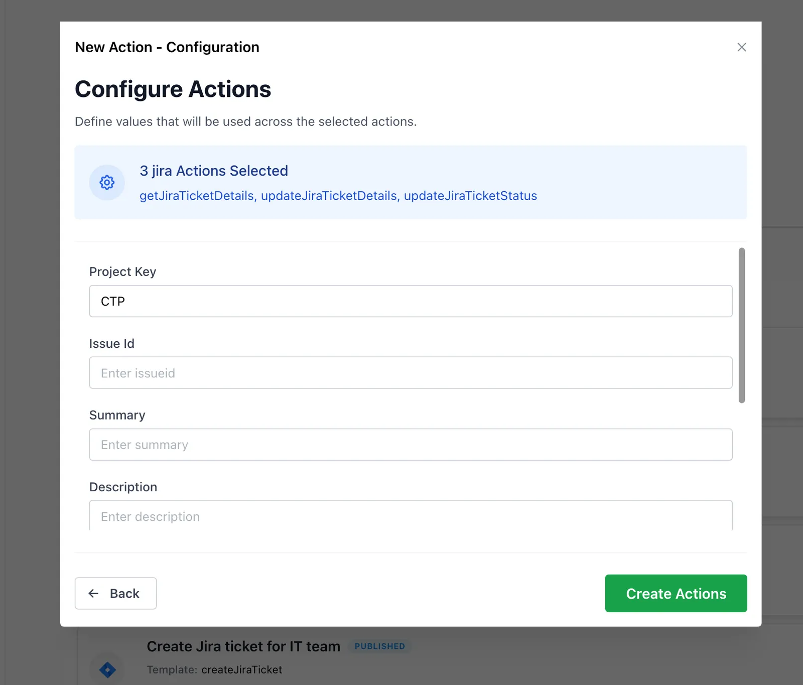 Bulk config