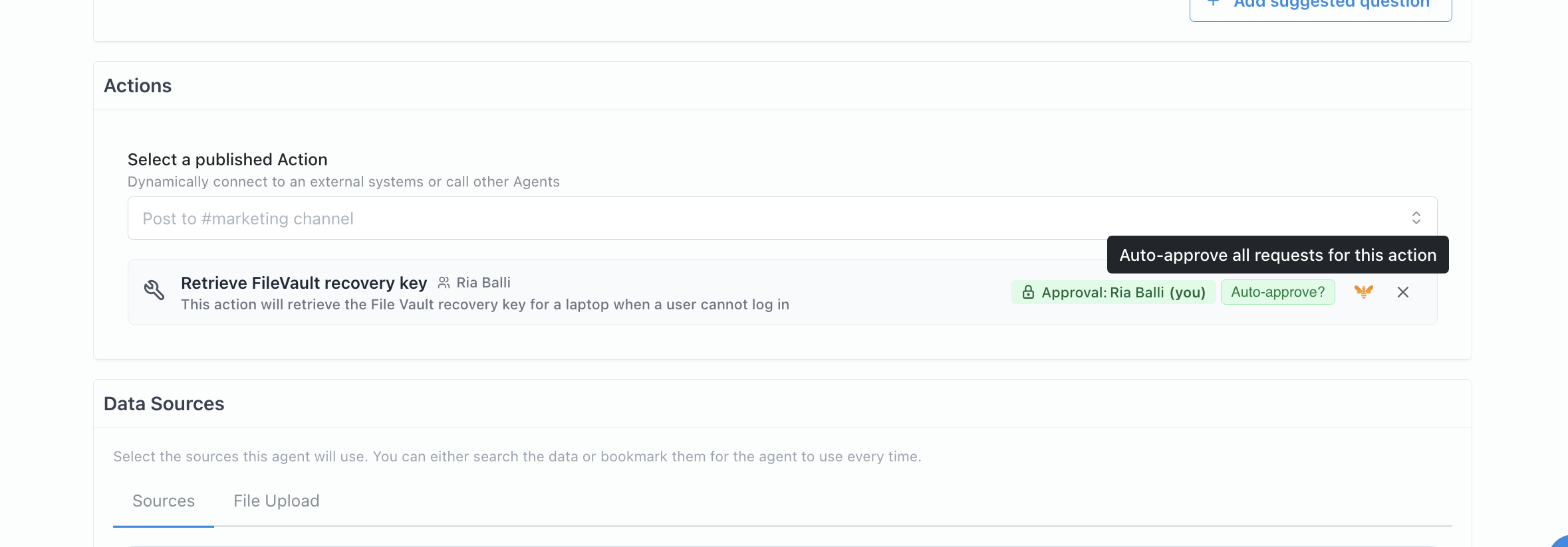Auto Approve FV Key